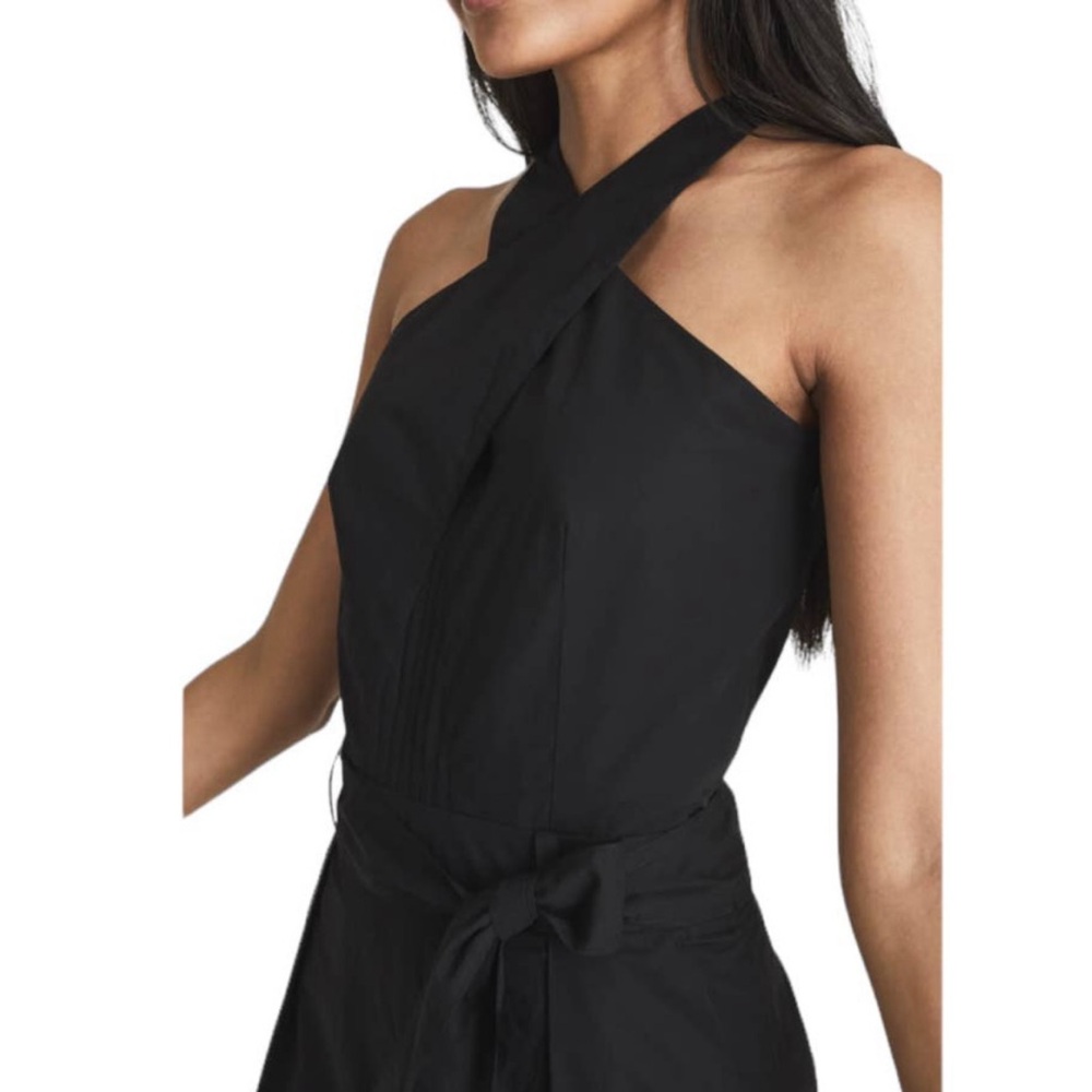 Reiss Jessie Twist Front Open Back Jumpsuit - image 2